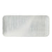 Makers Collection Jute Grey Organic Coupe Rect Platter 13 3/4X6 1/4" Box 6