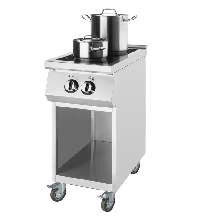Buffalo Freestanding Double Zone Induction Hob 2 x 3.5kW Single Phase Buffalo
