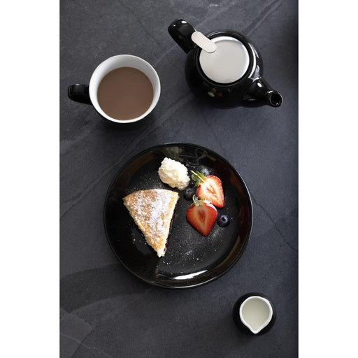 Olympia Cafe Aroma Mug Black - 230ml (6 Pack) Olympia