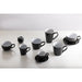 Olympia Cafe Milk Jug Black - 70ml 2.36fl oz (6 Pack) Olympia