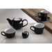 Olympia Cafe Milk Jug Black - 70ml 2.36fl oz (6 Pack) Olympia