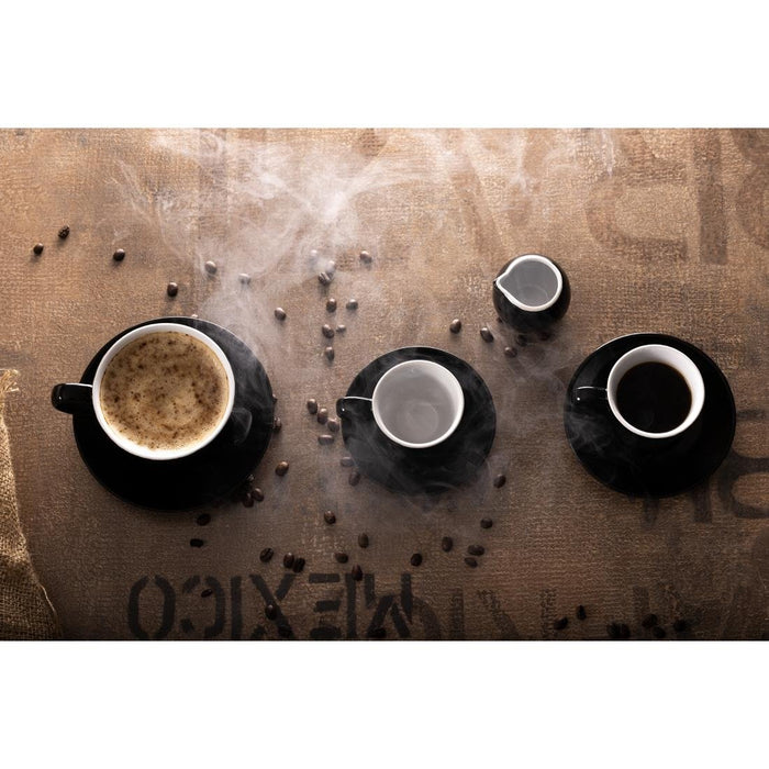 Olympia Cafe Espresso Saucer Black (12 Pack) Olympia
