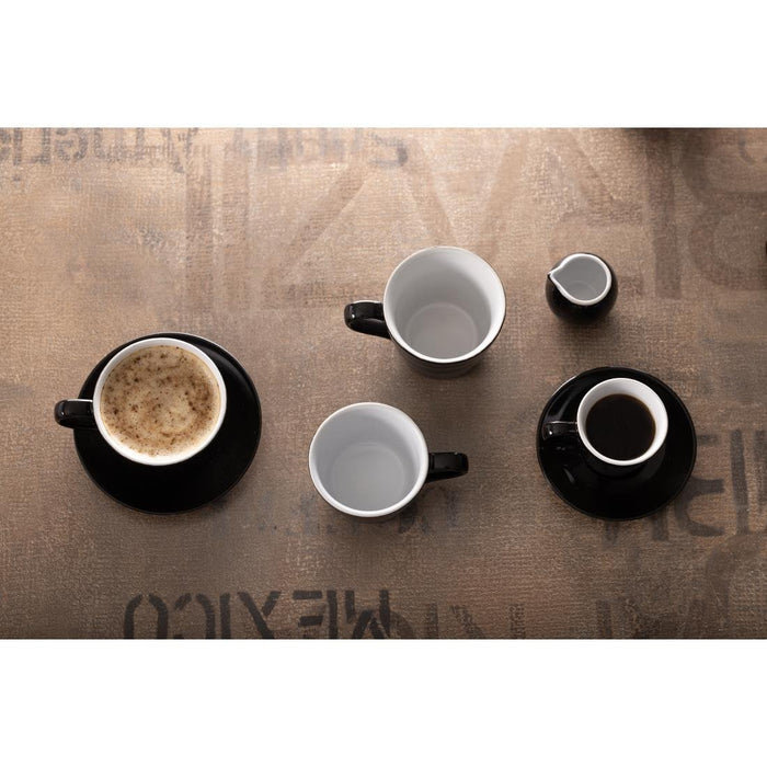 Olympia Cafe Saucer Black (12 Pack) Olympia