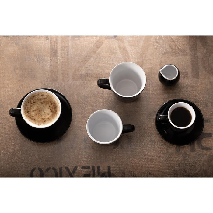 Olympia Cafe Espresso Cup Black (12 Pack) Olympia