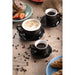 Olympia Cafe Espresso Cup Black (12 Pack) Olympia
