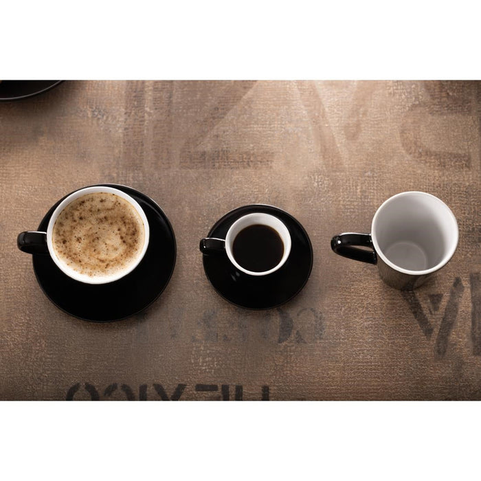 Olympia Cafe Espresso Cup Black (12 Pack) Olympia