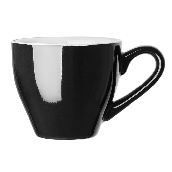 Olympia Cafe Espresso Cup Black (12 Pack) Olympia