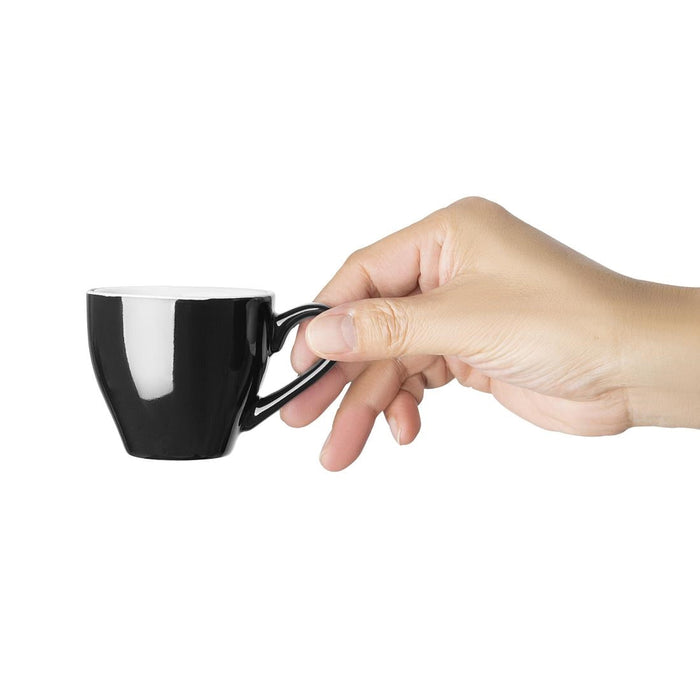 Olympia Cafe Espresso Cup Black (12 Pack) Olympia
