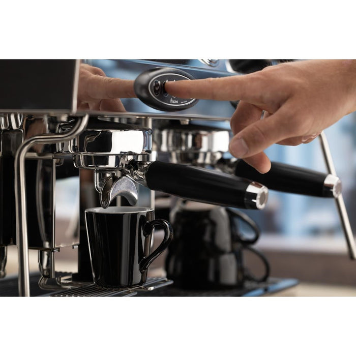 Olympia Cafe Coffee Cup Black - 230ml 8fl oz (12 Pack) Olympia