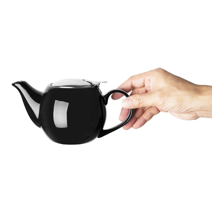 Olympia Cafe Teapot Black Olympia