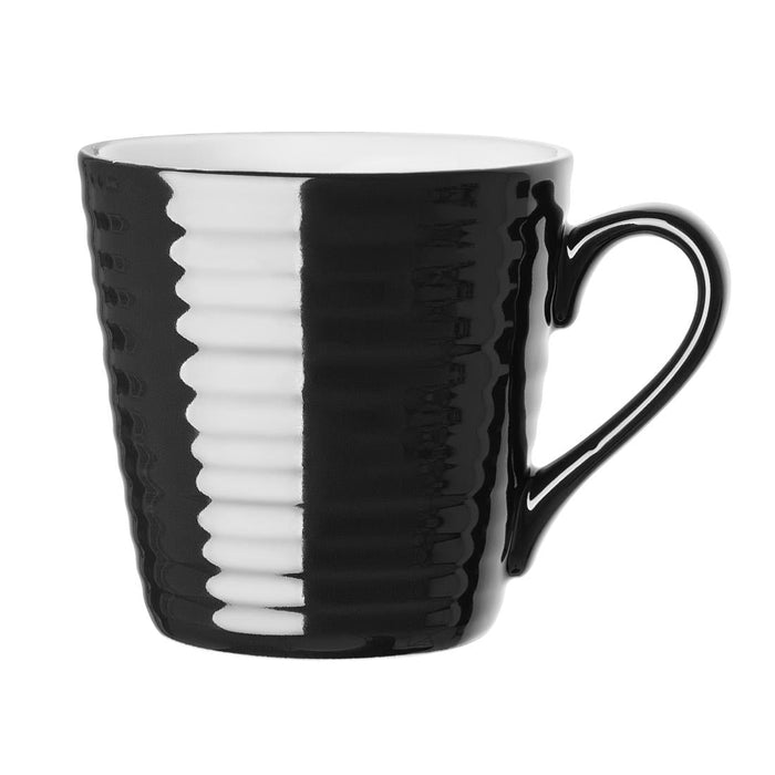 Olympia Cafe Aroma Mug Black - 340ml (6 Pack) Olympia