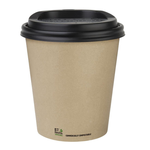 Fiesta Compostable Coffee Cups Single Wall 12oz (50 Pack) Fiesta Compostable