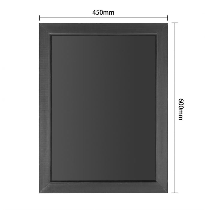 Olympia Wallboard Black Wooden Frame 450x600mm Olympia