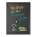 Olympia Wallboard Black Wooden Frame 600x800mm Olympia