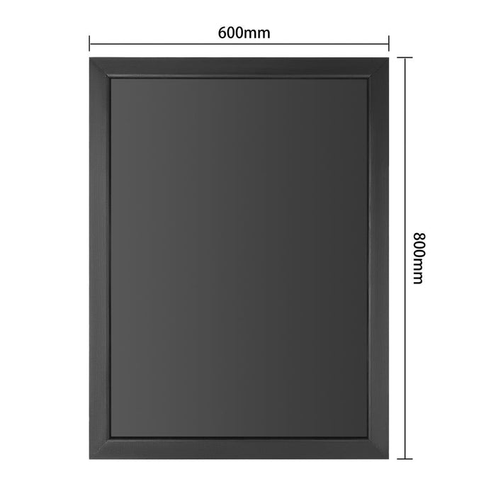 Olympia Wallboard Black Wooden Frame 600x800mm Olympia