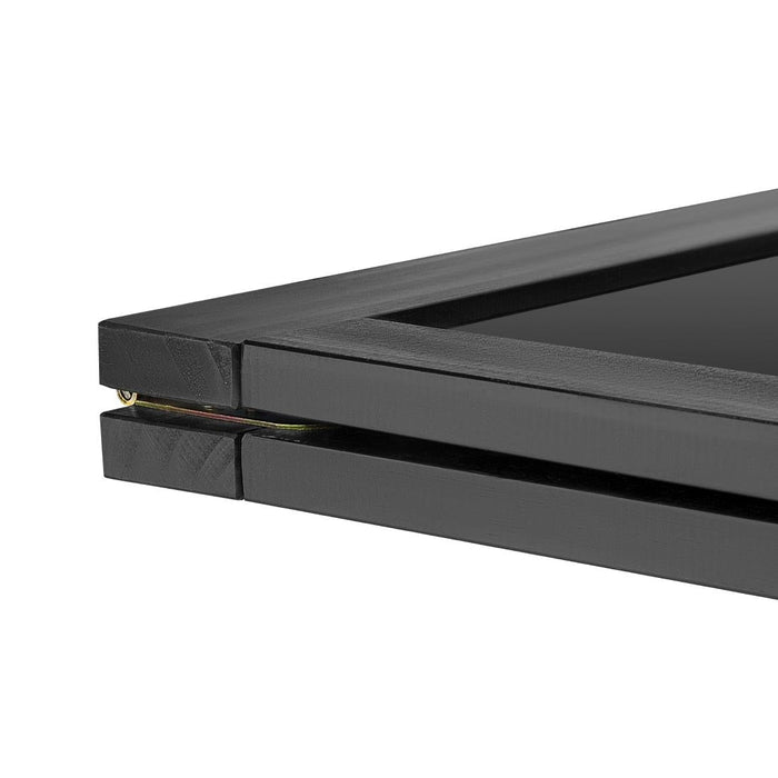 Olympia Pavement Board Black Wooden Frame 700x1200mm Olympia