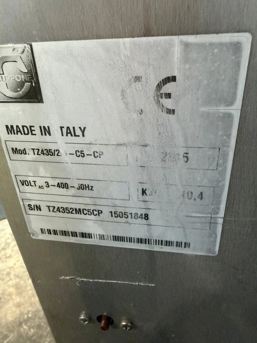 Cuppone Tiziano Double Deck Commercial Pizza Oven Electric Stone Deck Restaurant Canmac Refurbished