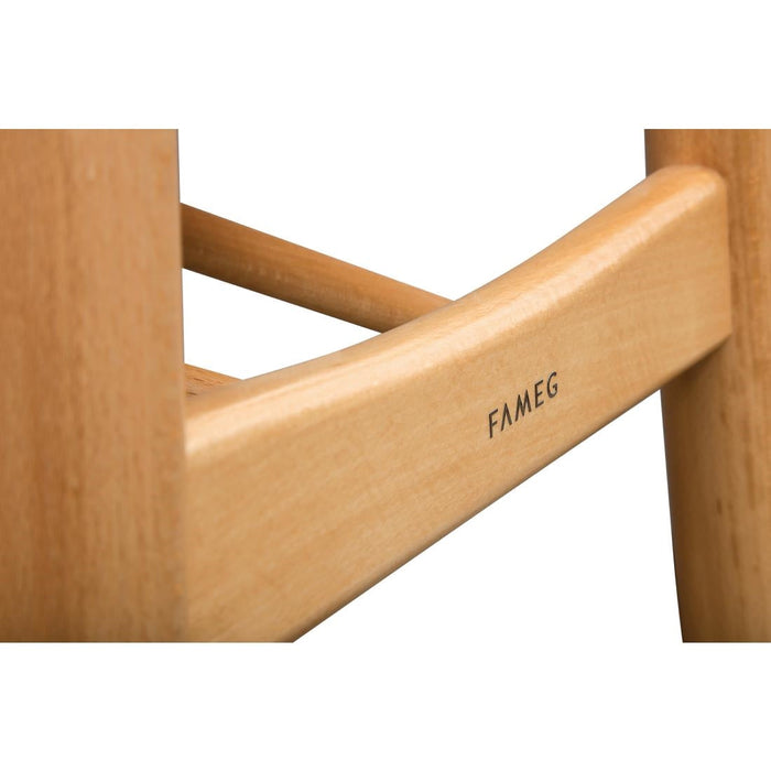 Fameg Beech Cowhorn Side Chair (2 Pack) Fameg