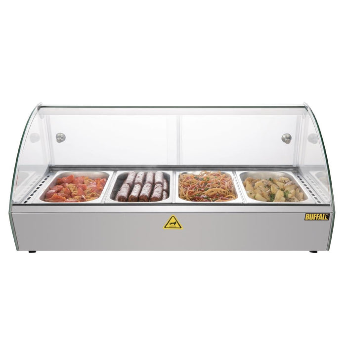 Buffalo Countertop Heated Food Display 800mm Buffalo
