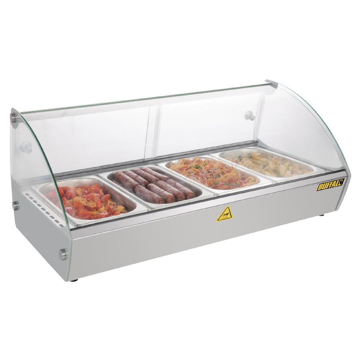 Buffalo Countertop Heated Food Display 800mm Buffalo