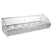 800W. Capacity: 6x 1/3GN. Width: 1127mm