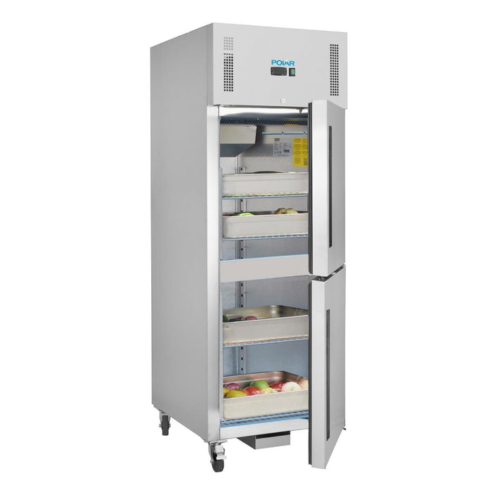 Polar G-Series Upright Stable Door Gastro Fridge 600Ltr Polar