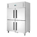 Polar G-Series Upright Double Stable Door Gastro Fridge 1200Ltr Polar