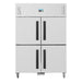 Polar G-Series Upright Double Stable Door Gastro Freezer 1200Ltr Polar