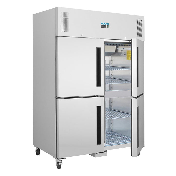 Polar G-Series Upright Double Stable Door Gastro Freezer 1200Ltr Polar