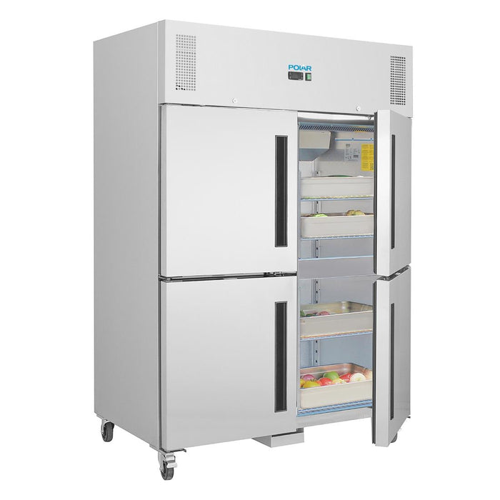 Polar G-Series Upright Double Stable Door Gastro Freezer 1200Ltr Polar