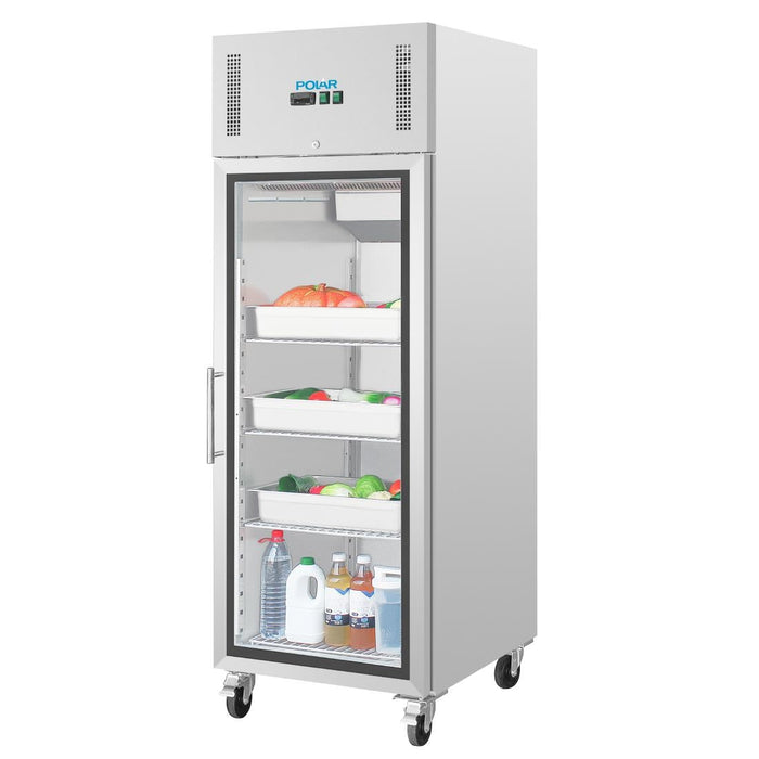 Polar G-Series Upright Gastro Display Fridge 600Ltr Polar