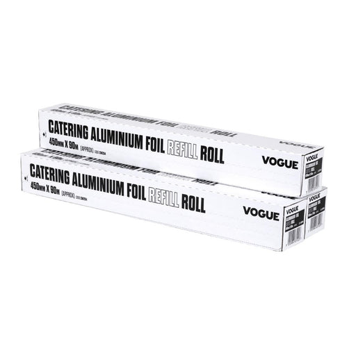 Vogue Aluminium Foil 90m fits Wrap450 Dispenser (3 Pack) Vogue