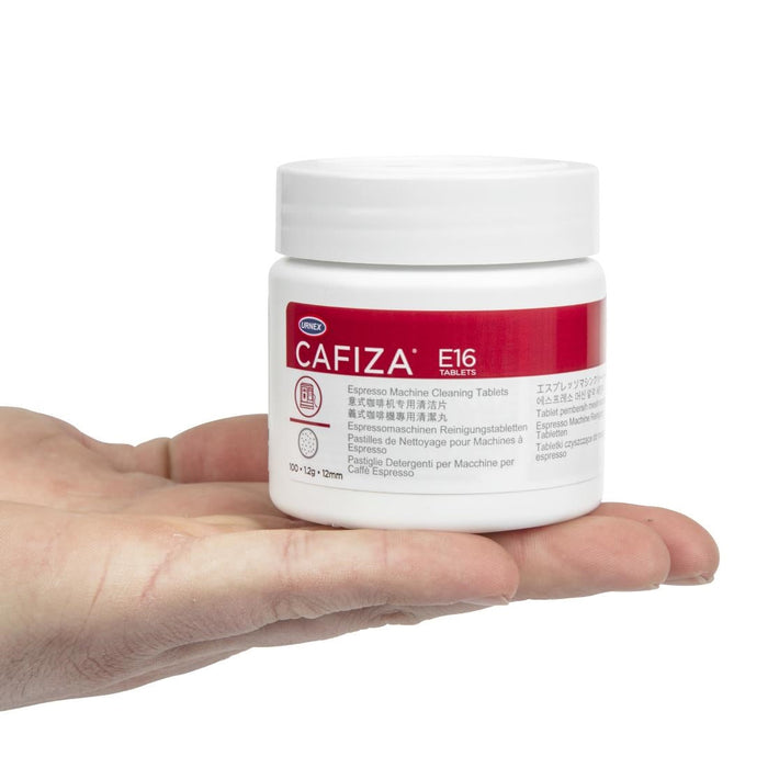 Urnex Cafiza E16 Espresso Machine Cleaner Tablets 1.2g (100 Pack) Urnex