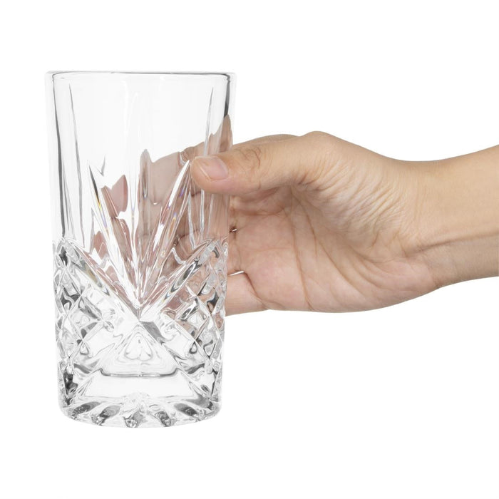 Olympia Old Duke Hi Ball Tumblers 350ml (6 Pack) Olympia