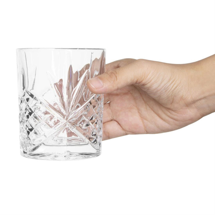Olympia Old Duke Whiskey Glasses 295ml (6 Pack) Olympia