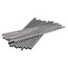 Beaumont Stainless Steel Metal Straws 8.5" (25 Pack) Beaumont