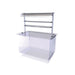 2 Shelves. Capacity: 3x 1/1 GN. Self Service. 1150mm Wide