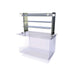 2 Shelves. Capacity: 3x 1/1 GN. Self Service. 1150mm Wide