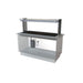 Capacity: 4 x 1/1 GN. Self Service. 1525mm Wide