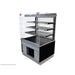 3 Shelves. Assisted Service. 900mm Wide. Rear Door
