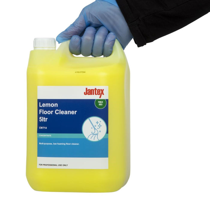 Jantex Lemon Gel Floor Cleaner Concentrate 5Ltr Jantex