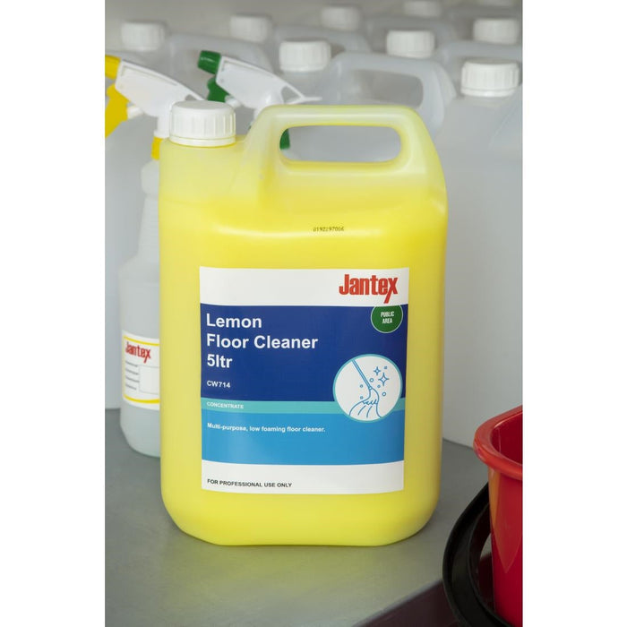 Jantex Lemon Gel Floor Cleaner Concentrate 5Ltr Jantex