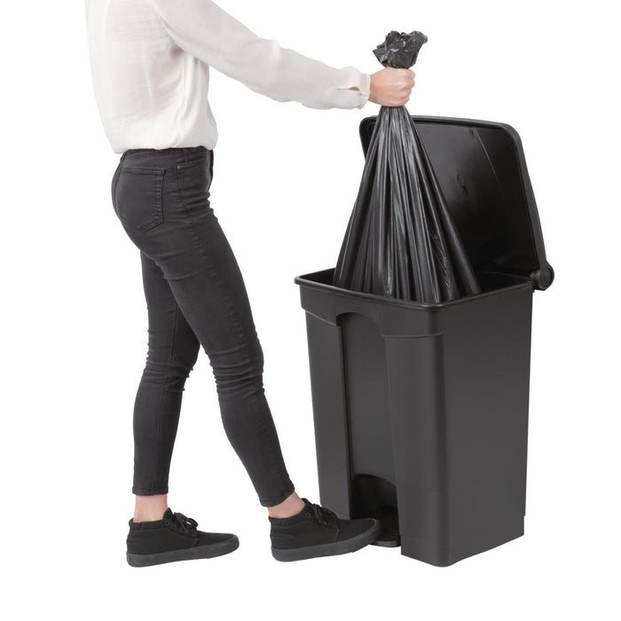 Jantex Pedal Bin Black 65Ltr Jantex