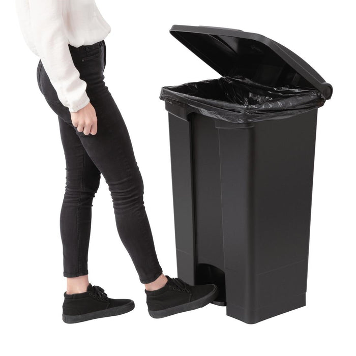 Jantex Pedal Bin Black 87Ltr Jantex