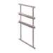 2 stainless steel rails
