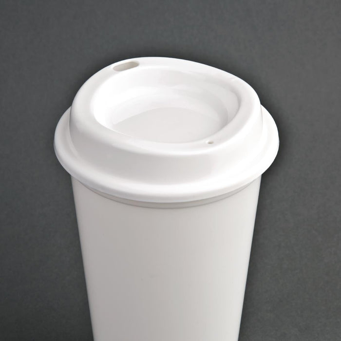 Olympia Polypropylene Reusable Coffee Cups 16oz (25 Pack) Olympia