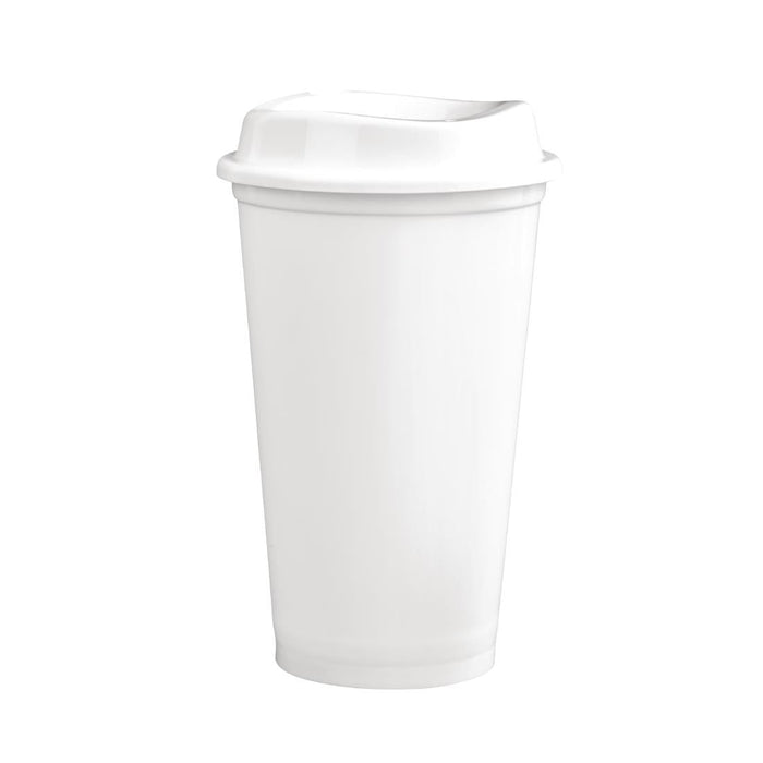 Olympia Polypropylene Reusable Coffee Cups 16oz (25 Pack) Olympia