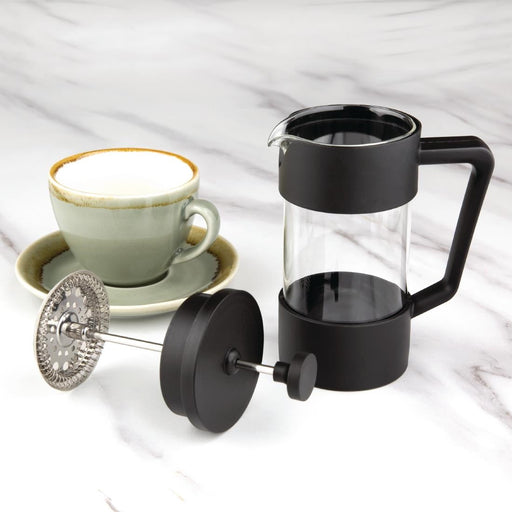 Olympia Contemporary Cafetiere Black 3 Cup Olympia