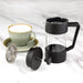 Olympia Contemporary Cafetiere Black 3 Cup Olympia