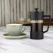 Olympia Contemporary Cafetiere Black 3 Cup Olympia